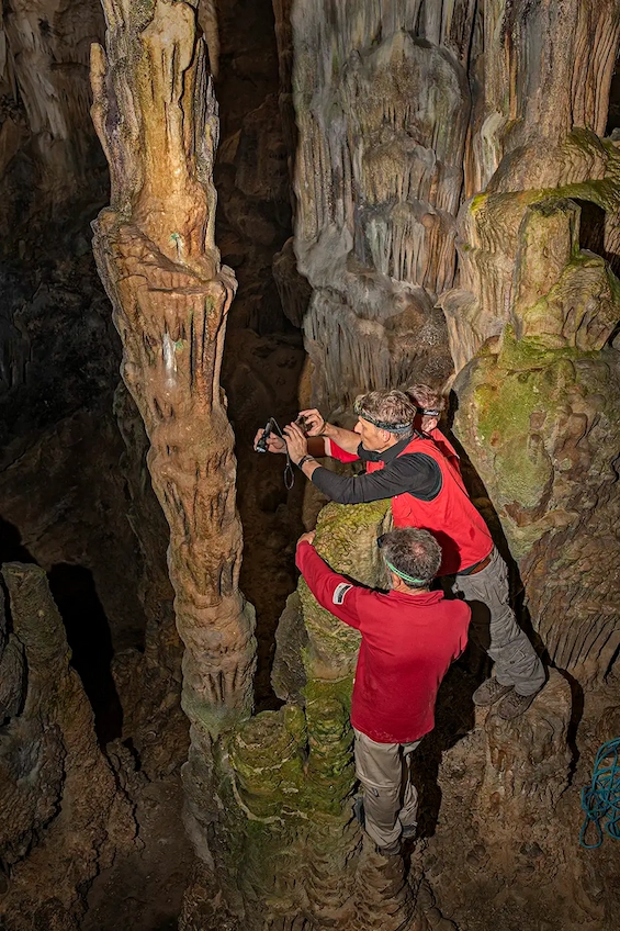 INRAP fouille archeologique ile cabrera-2021 grotte Spirale